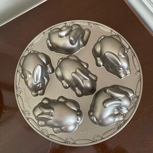 Nordic Ware 5 Bunny Rabbit Cake Pan